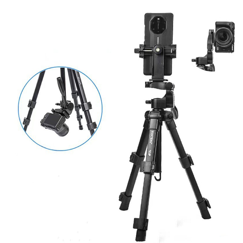 YUNTENG VCT-608 Portable Camera Phone Stand Professional Live Streaming Photography Tripod YUNTENG VCT-608 Portable Camera Phone Stand Professional Live Streaming Photography Tripod
